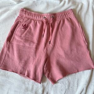 EUC - Aeropostale Men’s Pink sweat shorts, pockets-Sz Small **Smoke Free Home**